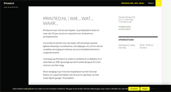Desktop Screenshot of printed.nl