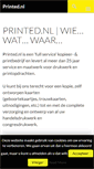 Mobile Screenshot of printed.nl